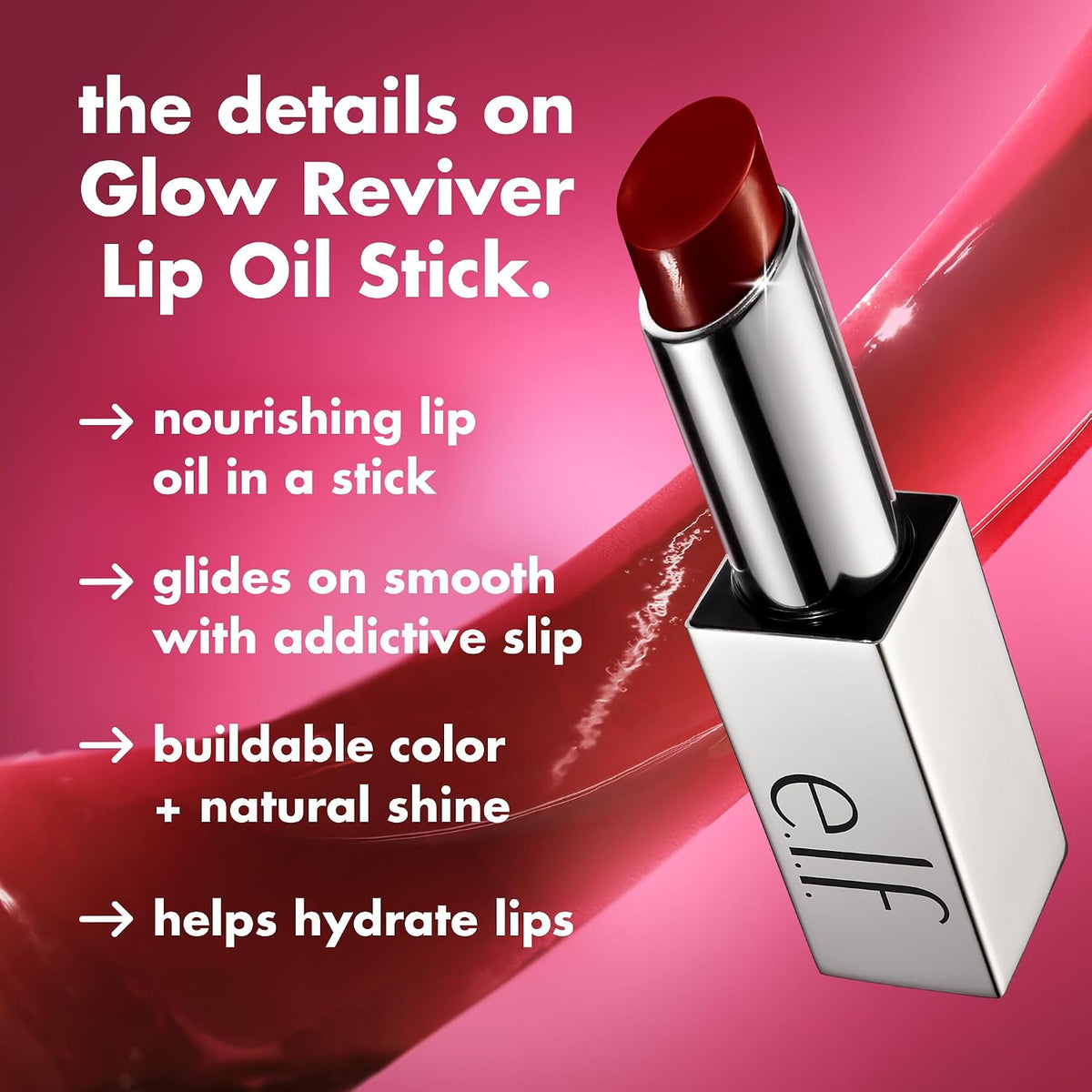Glow Reviver Lip Oil Stick, Mauve Mentality