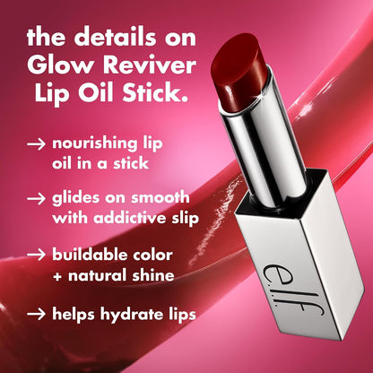 Glow Reviver Lip Oil Stick, Mauve Mentality
